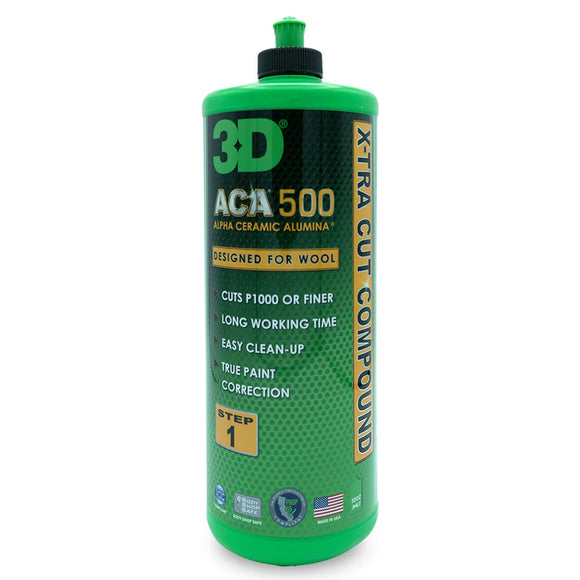 3D ACA 500 X-TRA Cut Compound ***COMING SOON TO STOREFRONT***