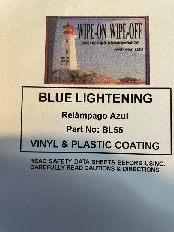 Blue Lightening - Relàmpago Azul Vinyl & Plastic Coating