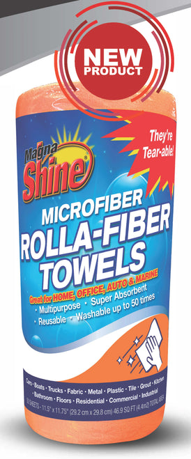 Magna Shine Rolla-Fiber Towels 50ct
