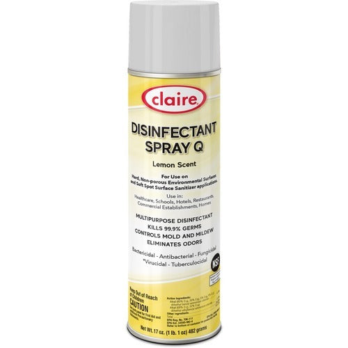 Sprayway Claire Disinfectant Spray Q
