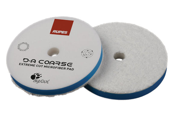 Rupes DA Coarse Extreme Cut Microfiber Pad - Blue