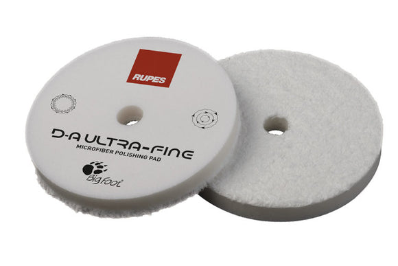 Rupes DA Ultrafine Microfiber Pad - White