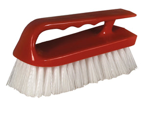 Brushes:6.5" White Polypropylene Upholstery Brush (Red handle)