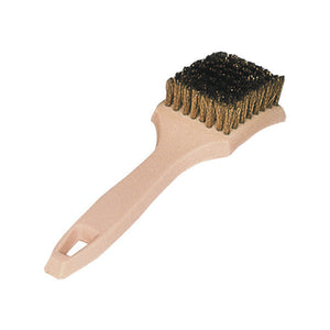 SM Arnold - 8.50" Whitewall/Sidewall Tire Brush - Brass Wire