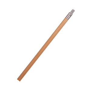 Wood Shaft Handle 5 ft. with Metal Tip