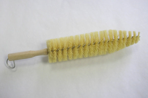 Detail Brush - 17 in. Tampico Spoke Wood Handle