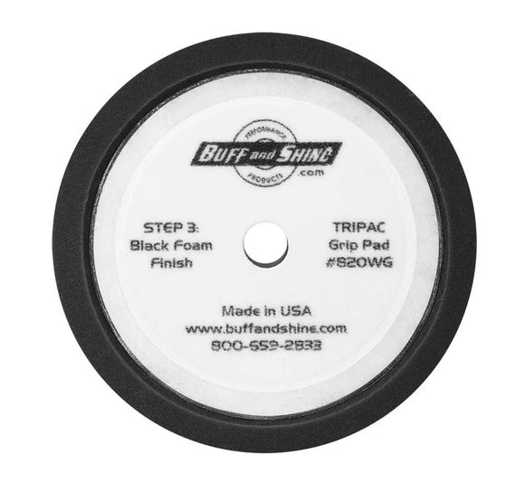 Black Waffle Finishing Pad