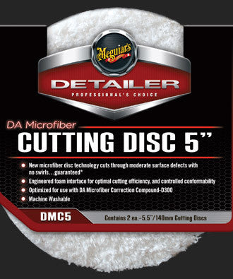Meguiar’s DA Microfiber Cutting Pad (2-pack)