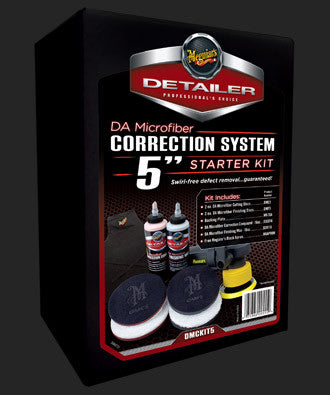 Meguiar’s DA Microfiber Correction System Kit 5