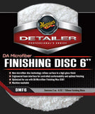 Meguiar’s DA Microfiber Finishing Disc 5" - 6" (2-pack)