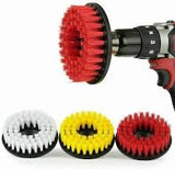 Direct Mount Rotary Brush - Red, Yellow, White