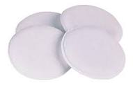 Applicator - Round Terry Cloth White