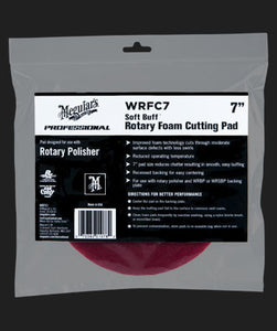 Meguiar’s Soft Buff Rotary Foam Cutting Pad 7"