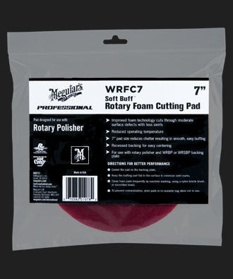 Meguiar’s Soft Buff Rotary Foam Cutting Pad 7