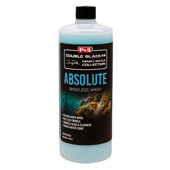 P&S Absolute Rinseless Wash 1 Gallon | Double Black Collection