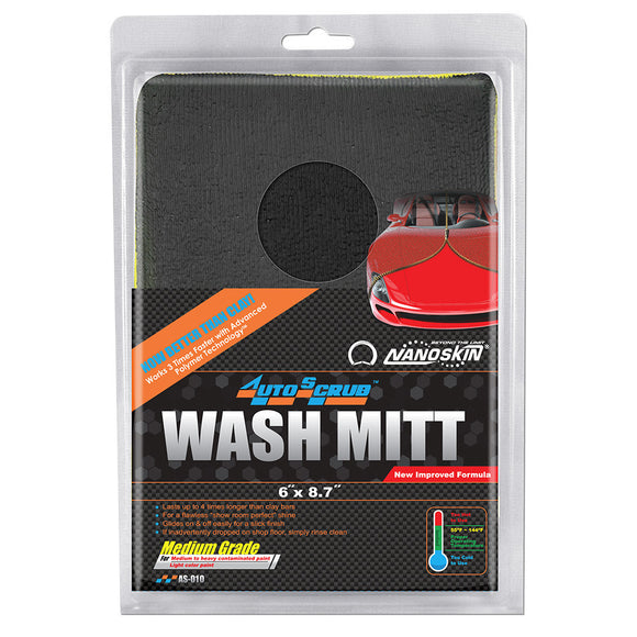 NanoSkin  AUTOSCRUB Wash Mitt 6”X8.7” Medium Grade