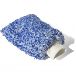 Professional Microfiber Blue/White Wash Mitt