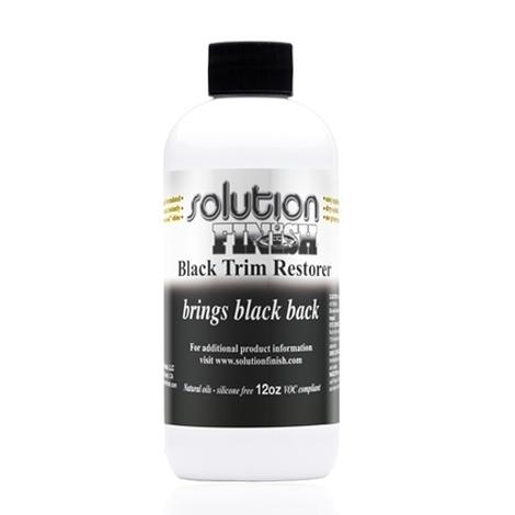 Solution Finish - Black Trim Restorer