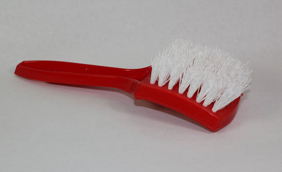 Detail Brush - Red Nylon WhiteWall